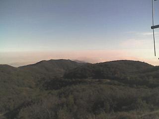 Fog fills the valley.